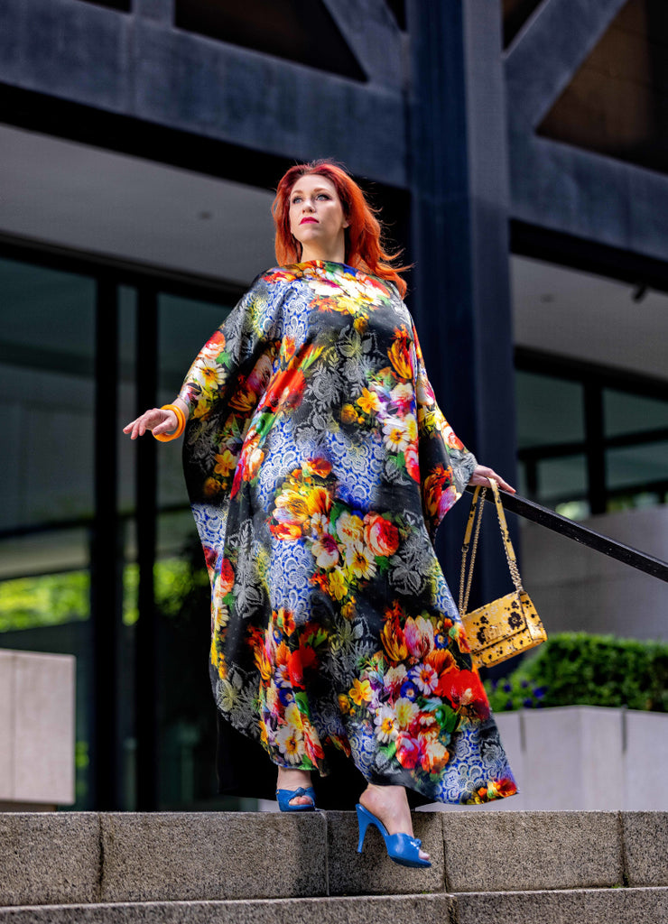 Lace and Roses Caftan