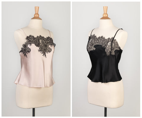 Delicate Nothings - Lace-trimmed Silk Camisole Workshop