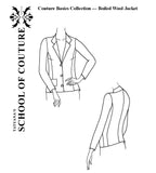 Couture Basics - Boiled Wool Jacket Pattern - Tatyana Design