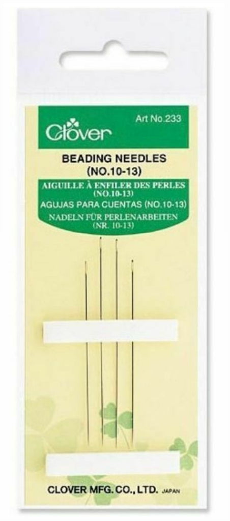 Clover Beading Needles (No. 10, 13) - Tatyana Design