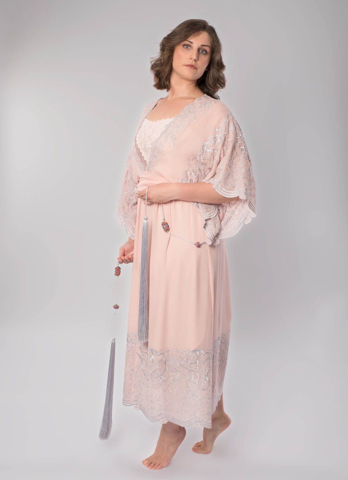 Sakura in the Rain Opulence Robe