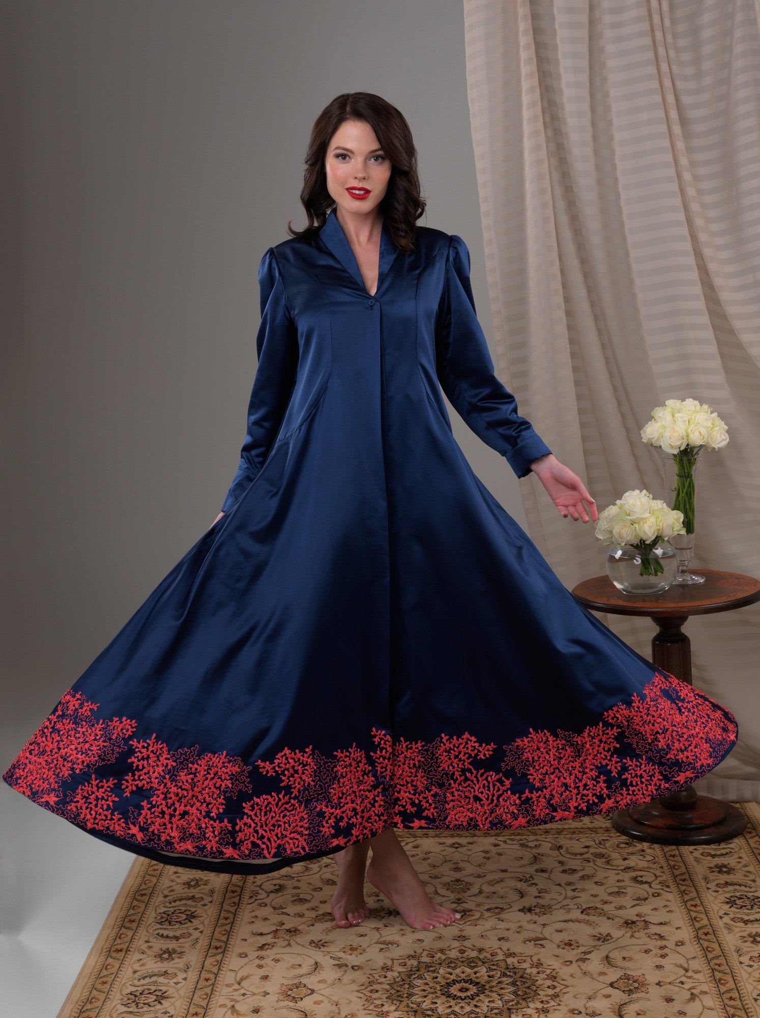 Opulence robes top